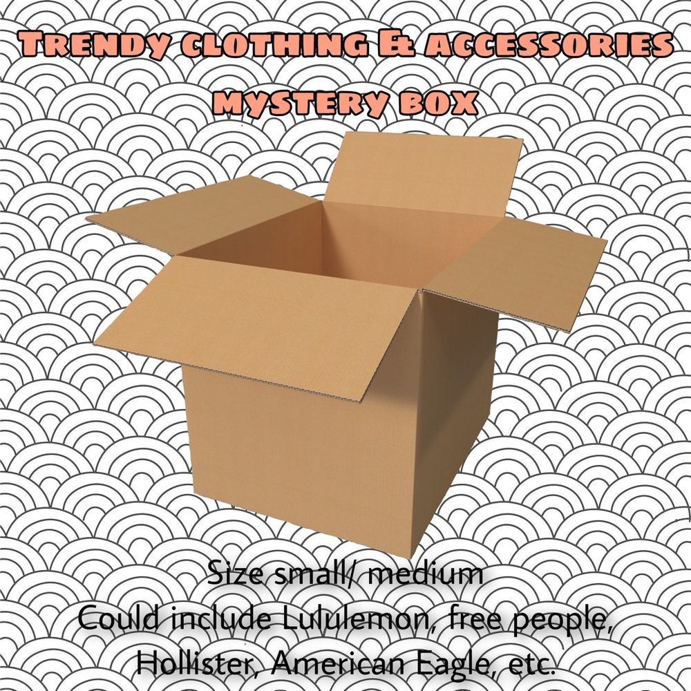Trendy Clothing Mystery Box 📦 Size Small